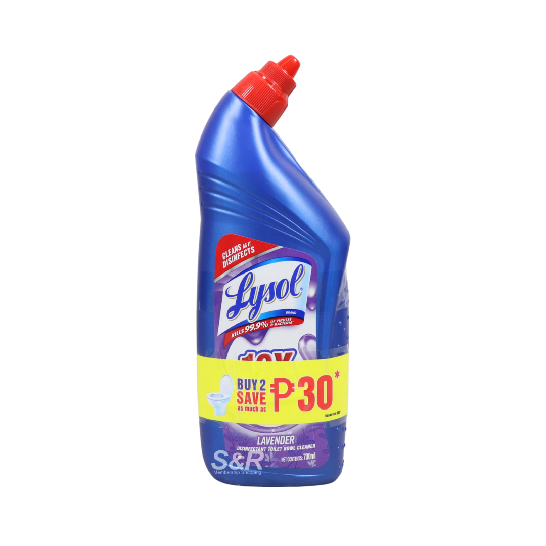 Lysol 2-pack Lavender Toilet Bowl Cleaner 700mL